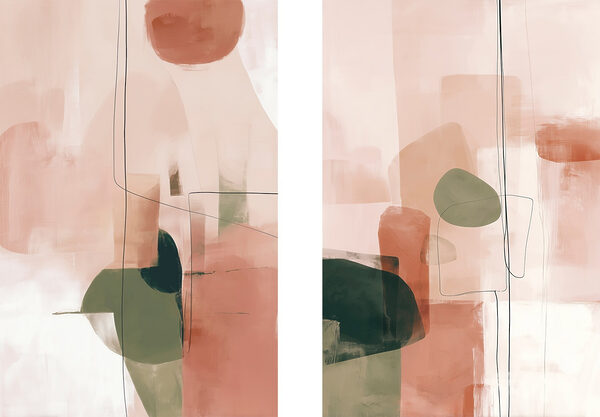 Painting of a couple of objects