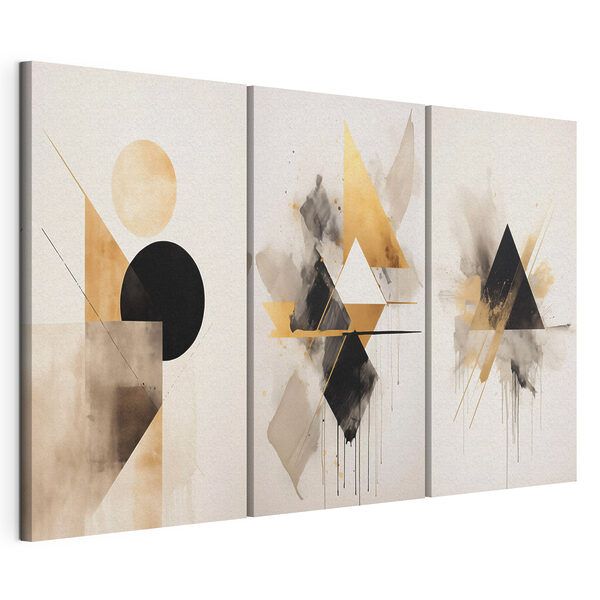 Impression sur toile modulaire Ensemble d'œuvres d'art