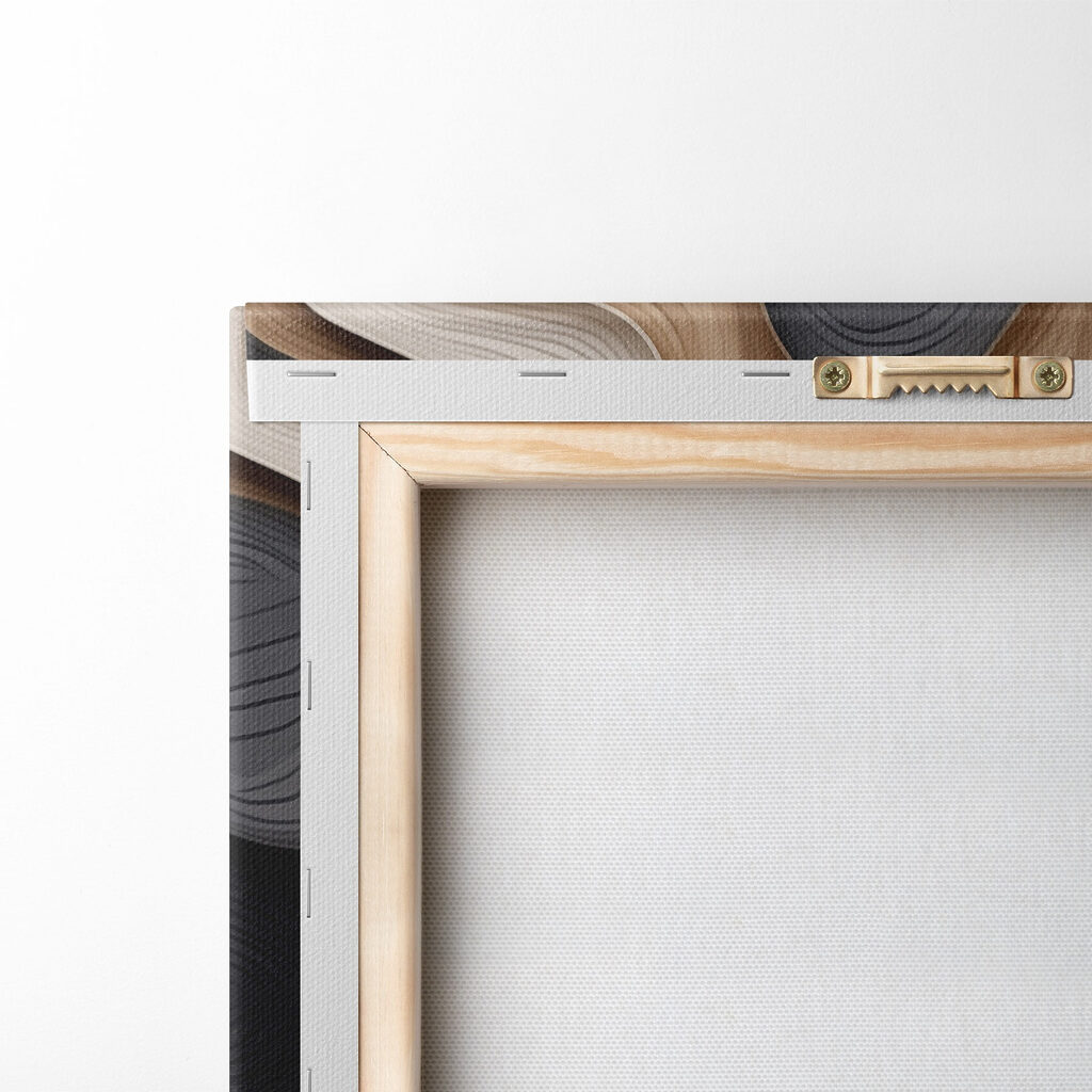 Flowing Patterns in Neutral Tones