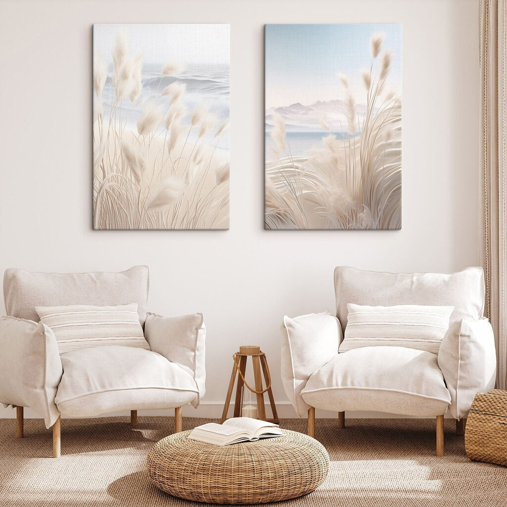 Gentle breeze over tranquil waters