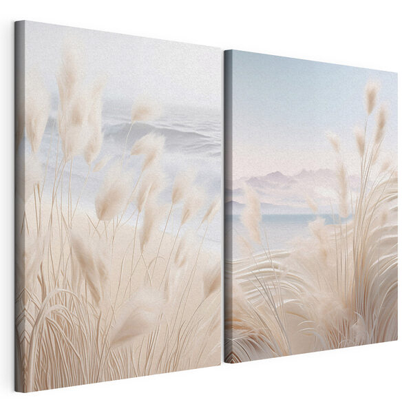 Impression sur toile modulaire Une douce brise sur des eaux calmes