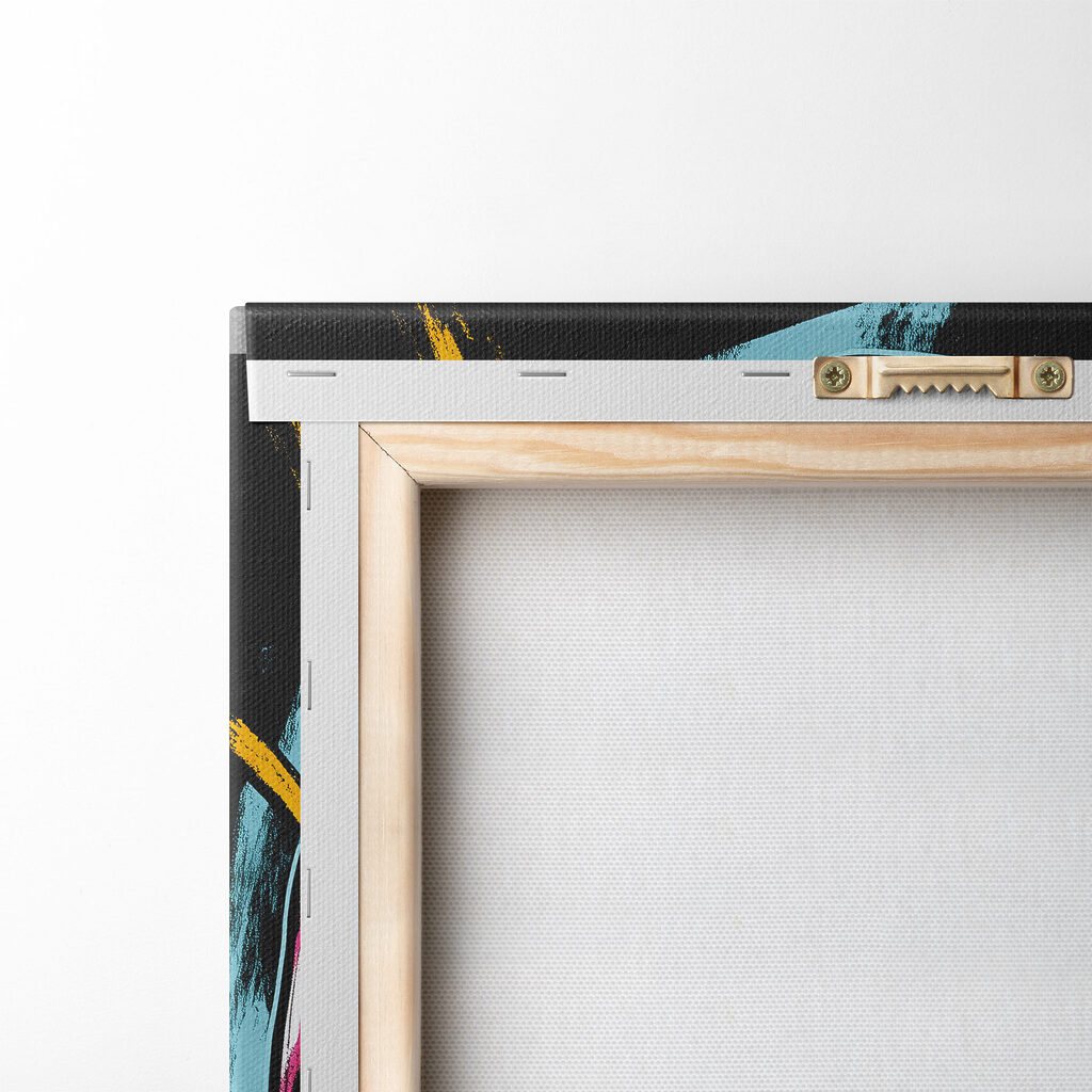 Collage of a pink skull with lightning bolts