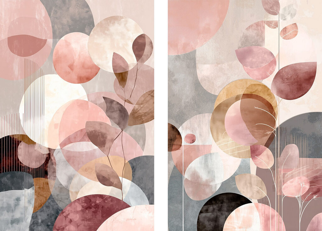 Two screenshots of a painting