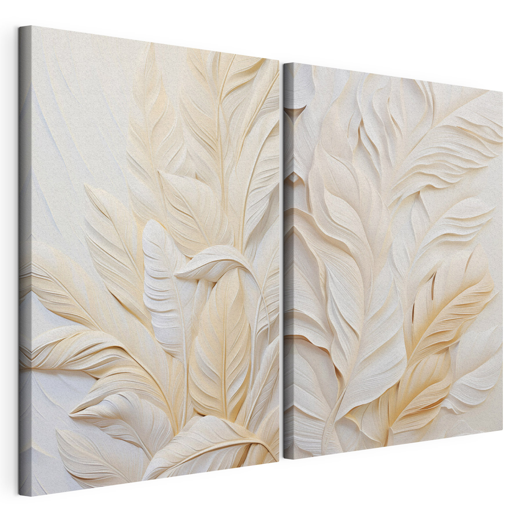 Elegant foliage in soft shades