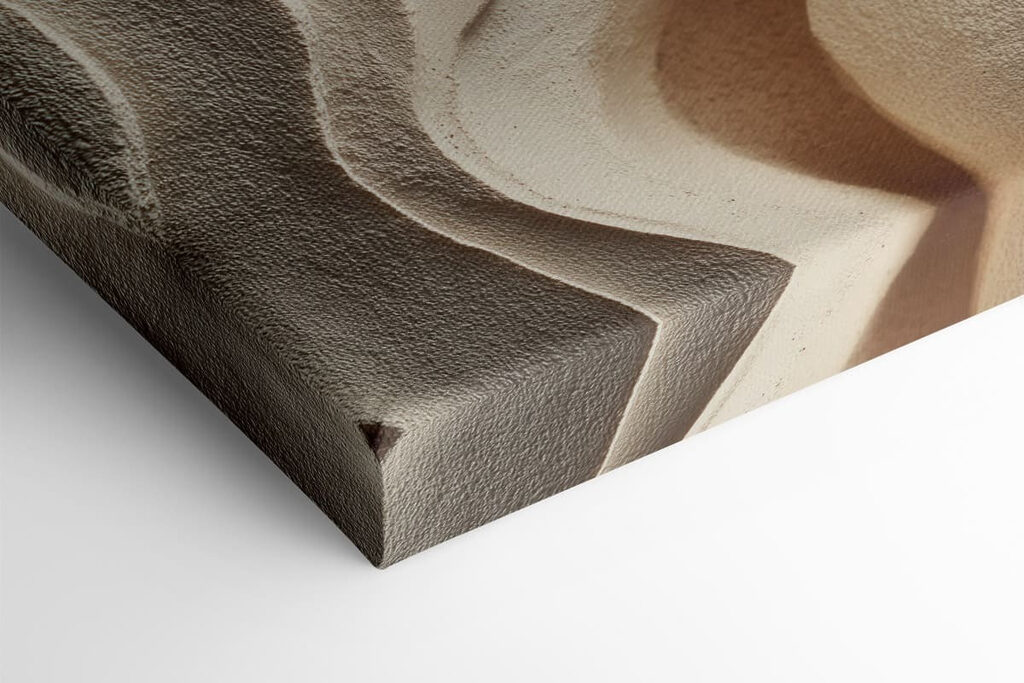 Soft curves and warm tones entwine