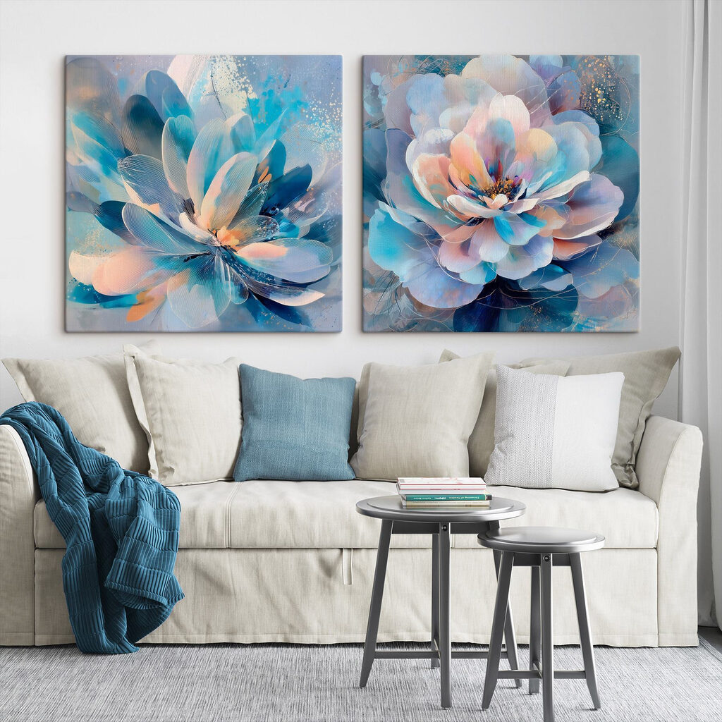 Soft hues of floral elegance