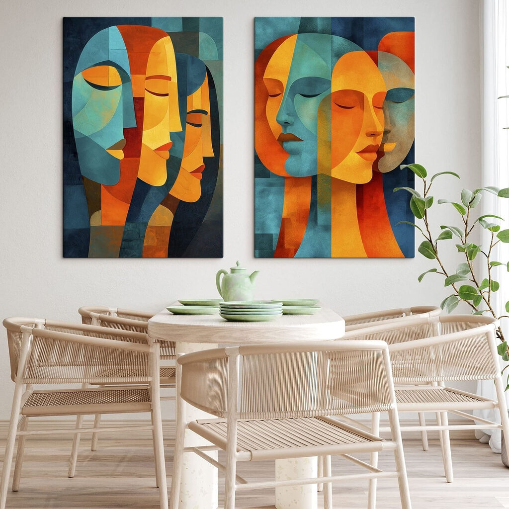 Collage of faces