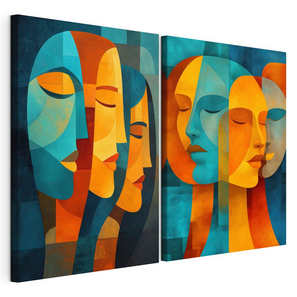 Collage of faces