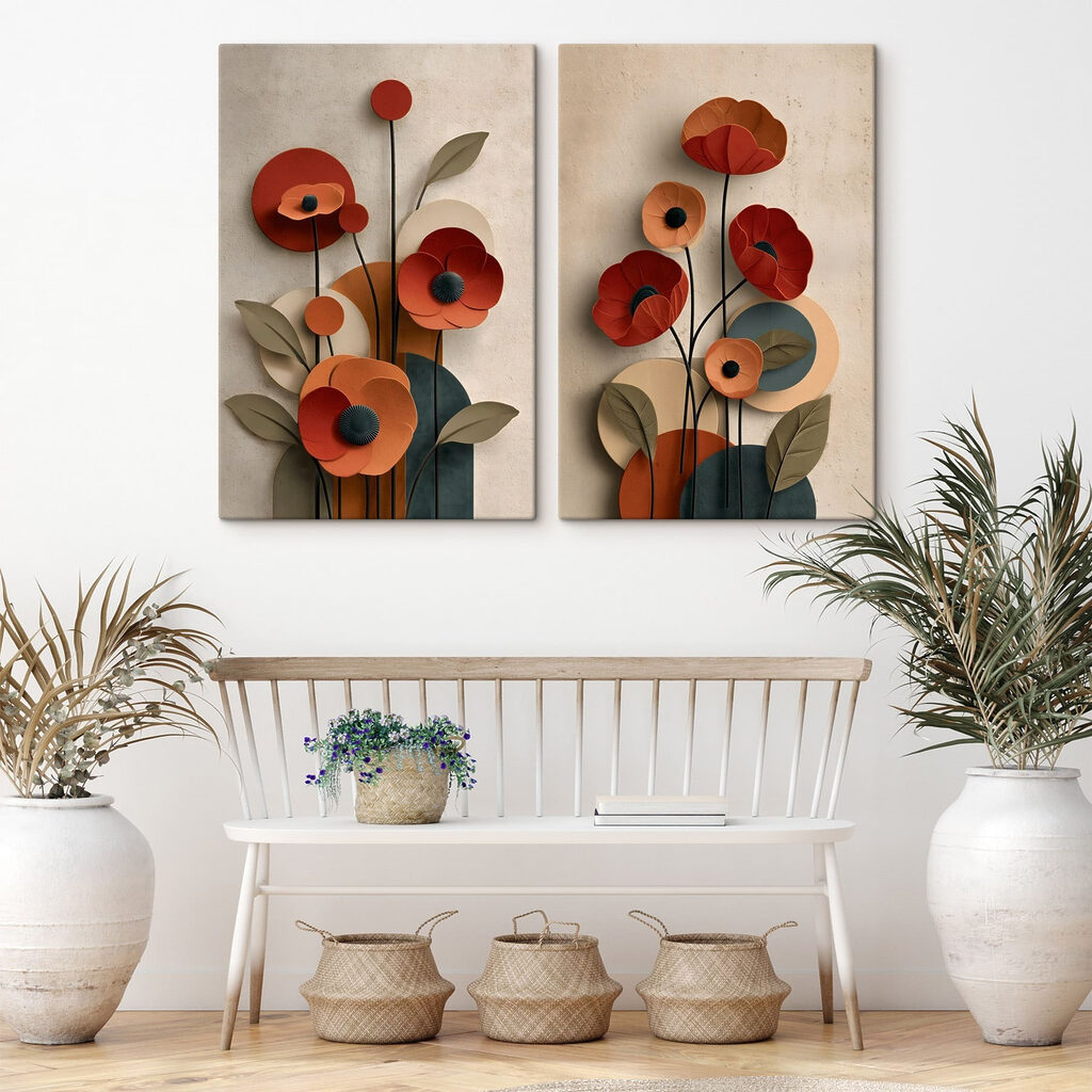 Collage of flowers