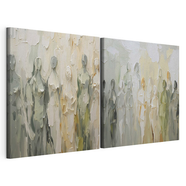 Painting of a group of people
