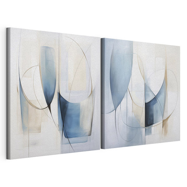Impression sur toile modulaire Quelques tableaux de formes variées