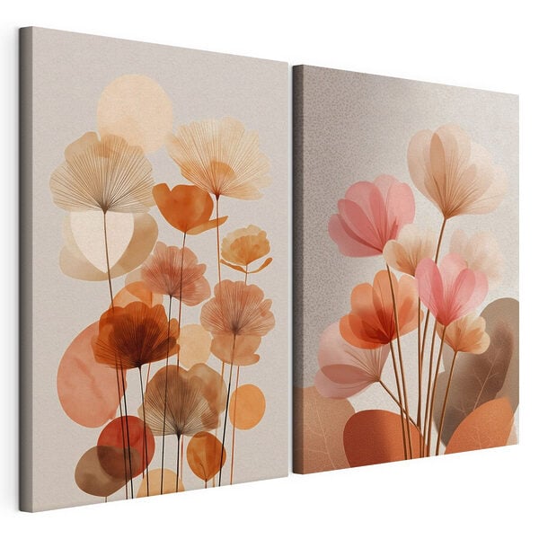 Soft hues in blooming harmony
