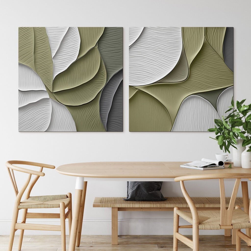 Soft layers in calming earth tones