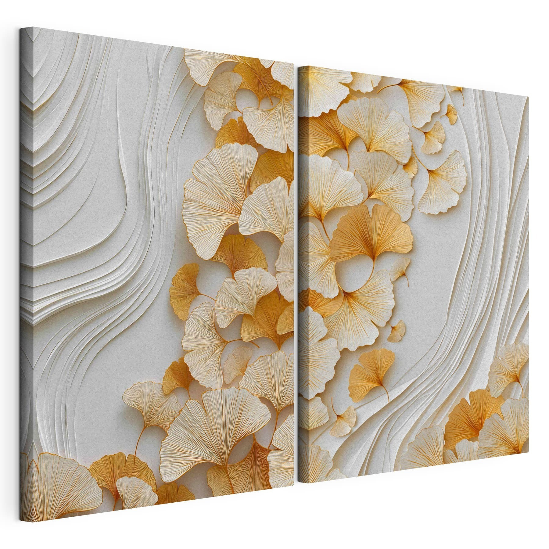 Flowing shapes with organic patterns