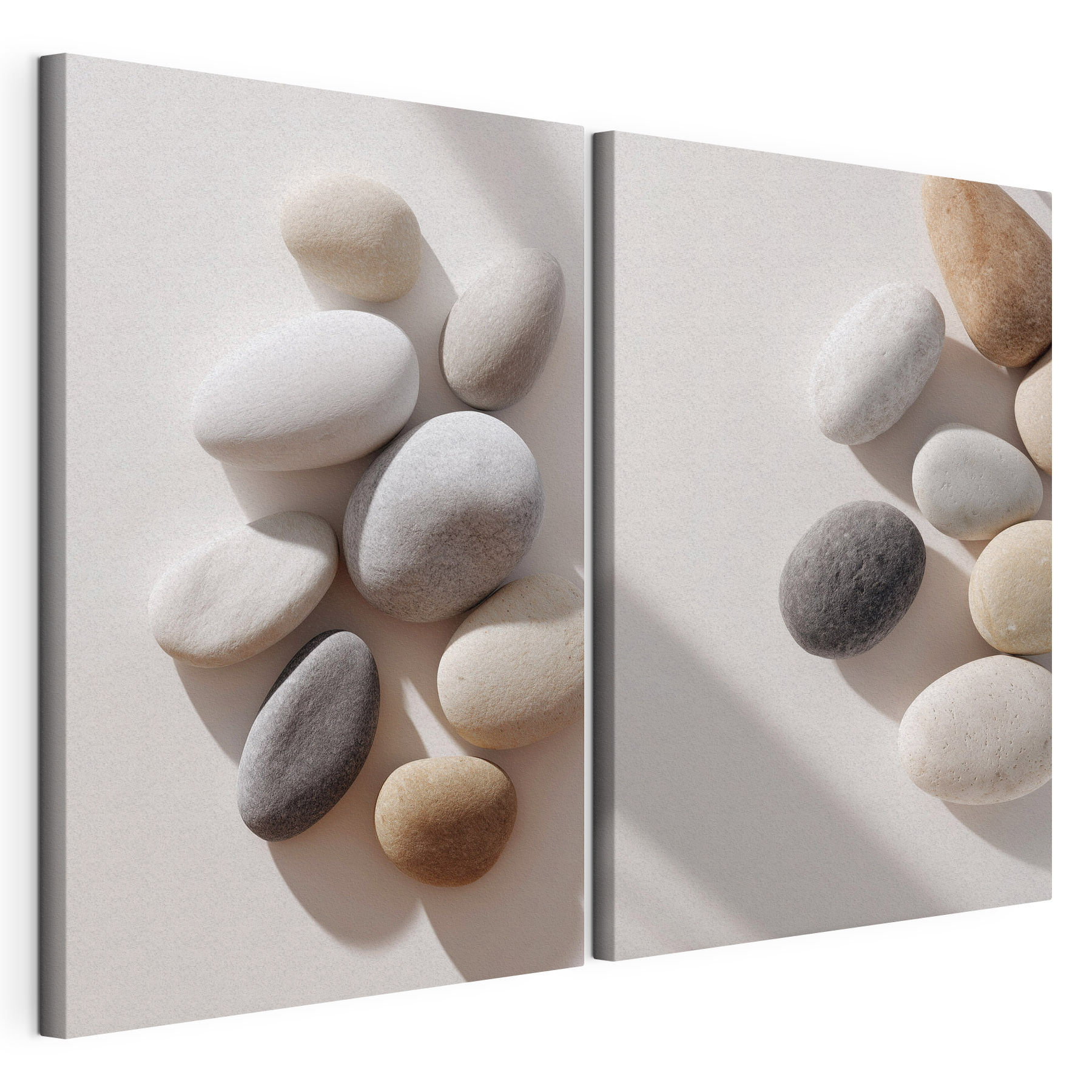 Group of round rocks