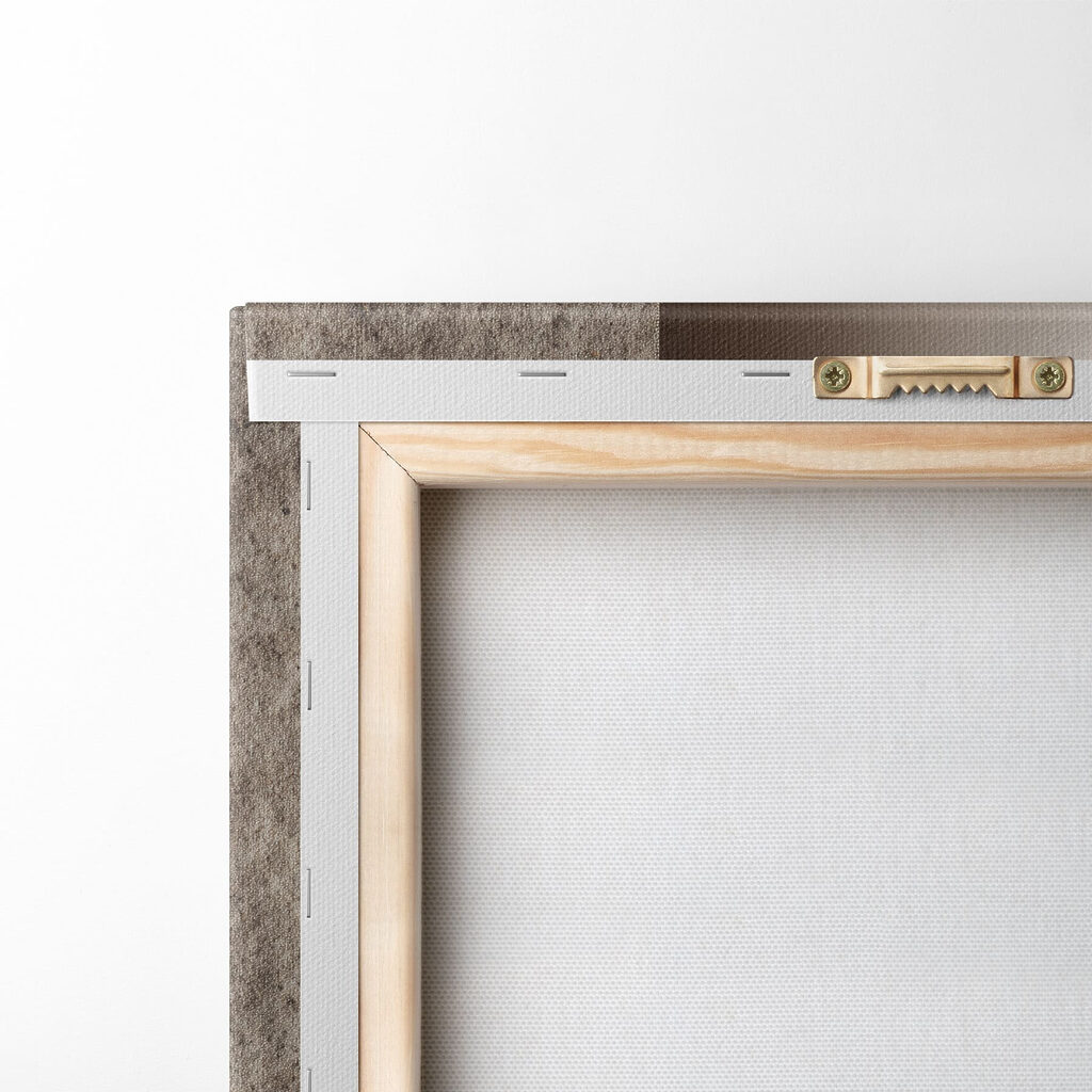 Collage of a room with a curved object