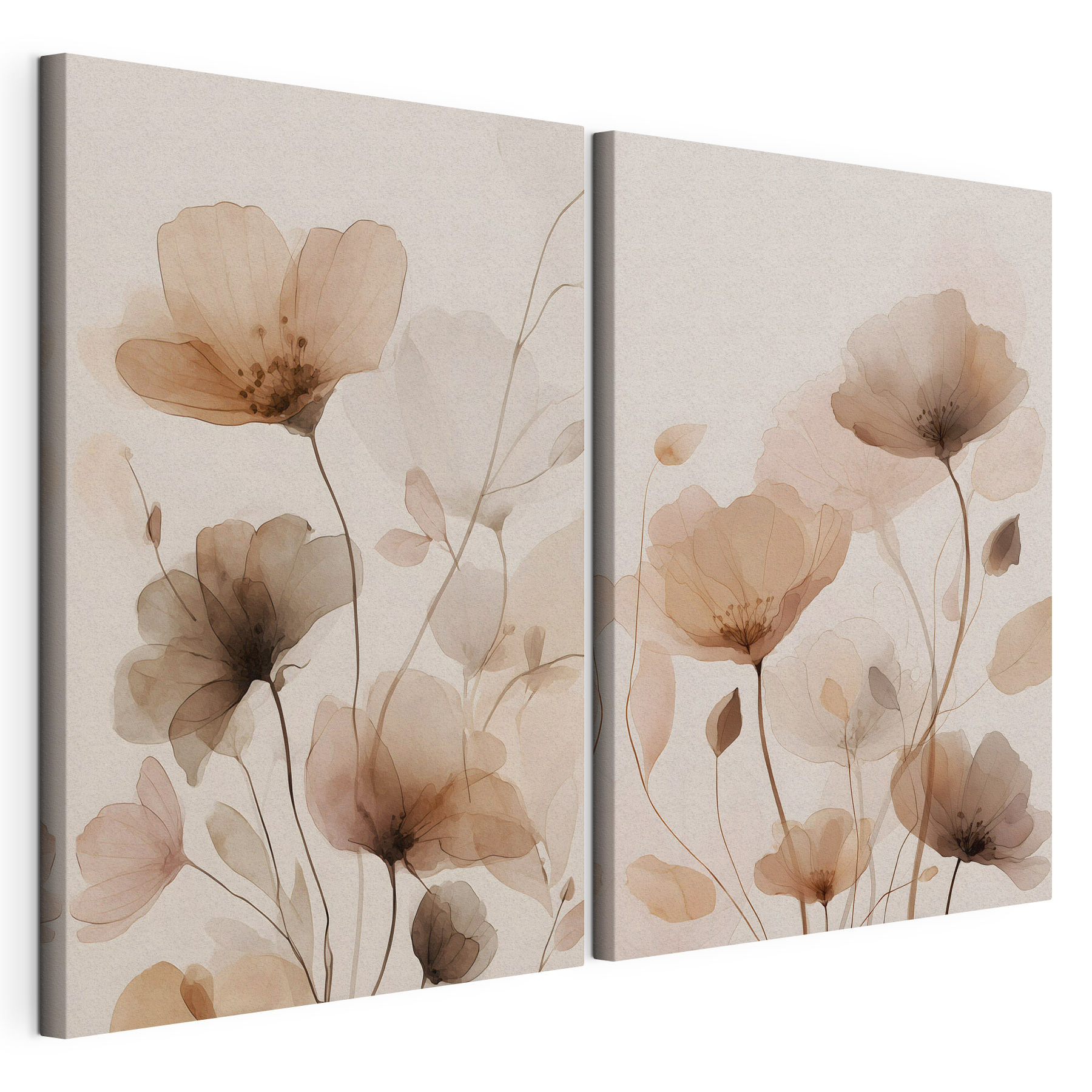Soft blooms in gentle hues