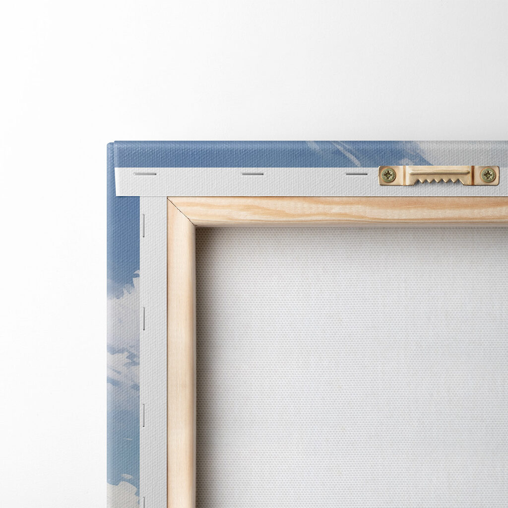 Painting of clouds in the sky