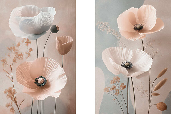 Collage of flowers
