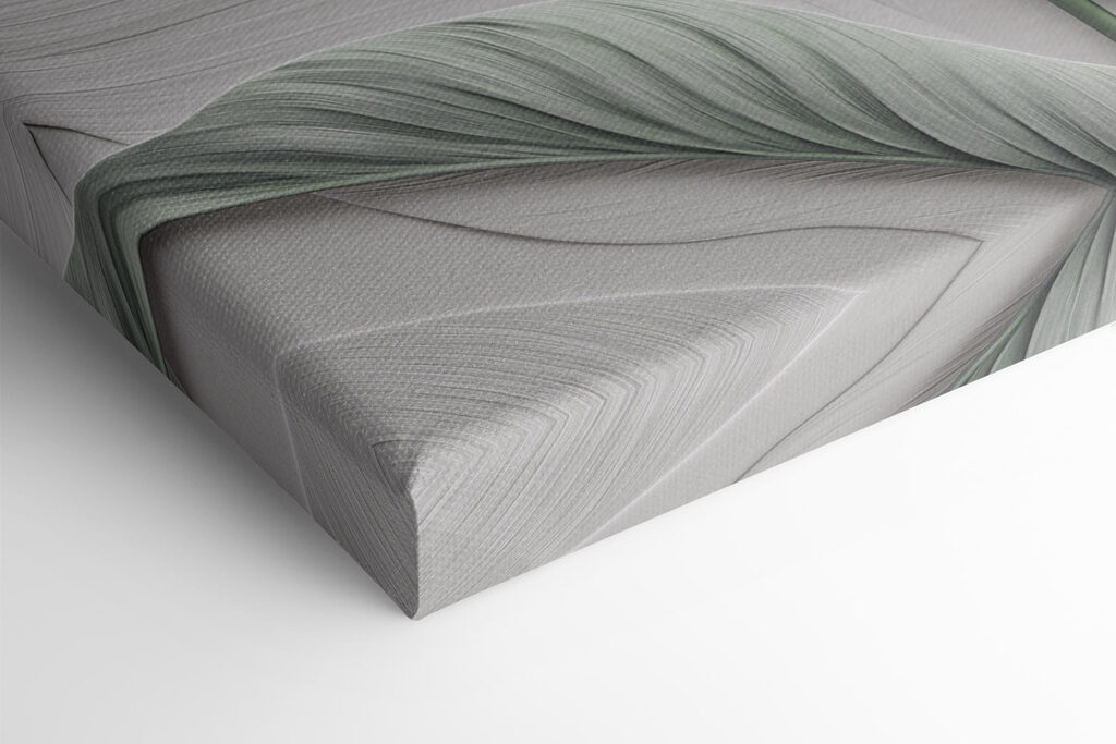 - Lush leaves in harmonious design