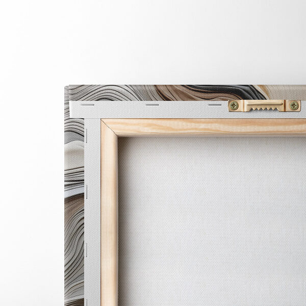 - Flowing lines in harmonious colors