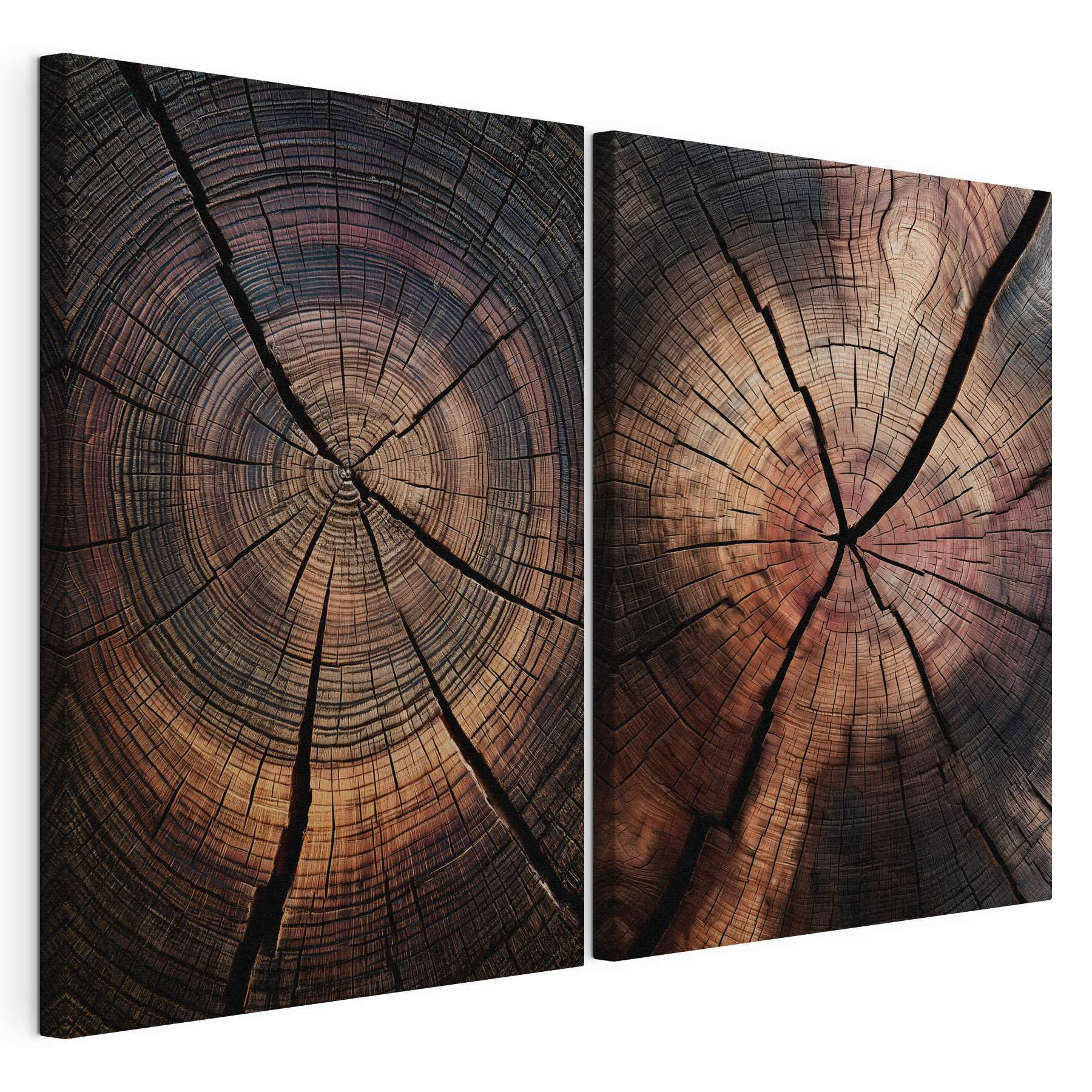Natural patterns in aged wood