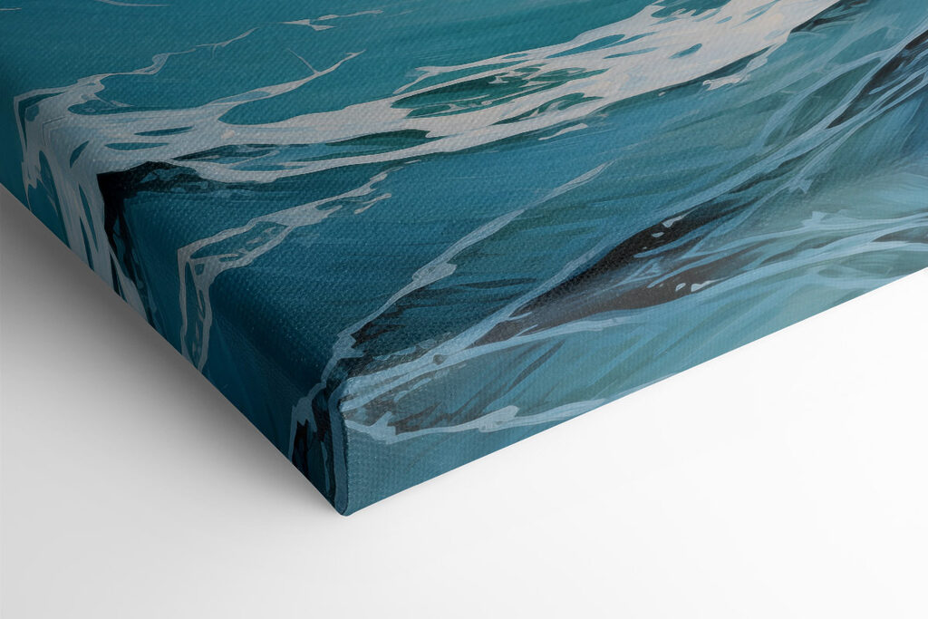 Collage of a wave