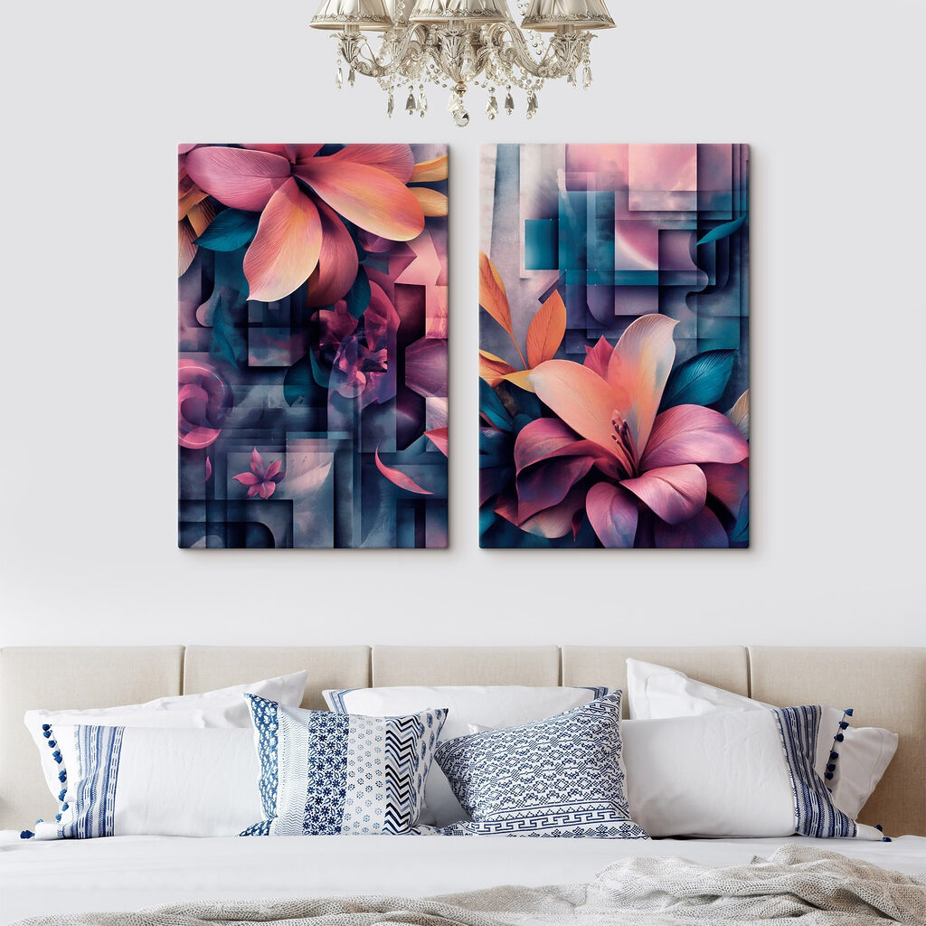 Collage of flowers