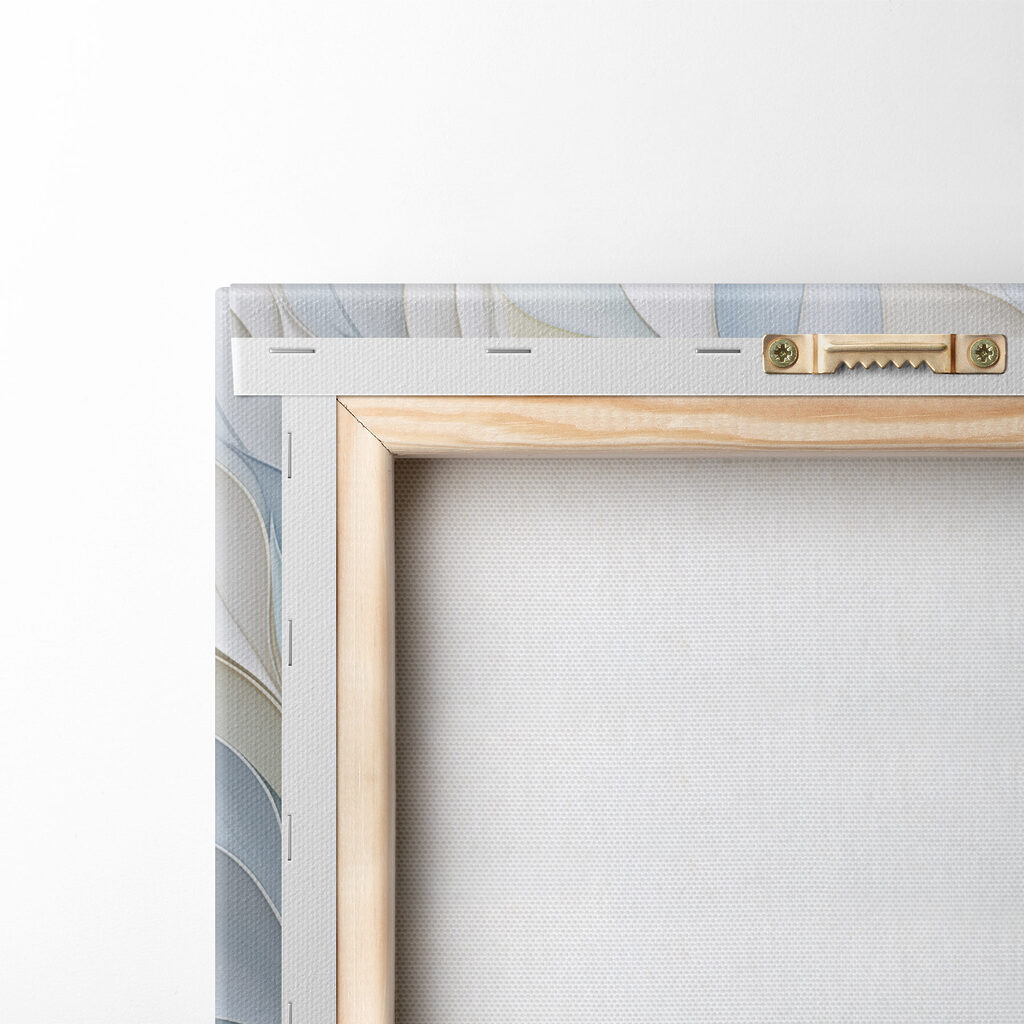 Flowing designs in soft colors