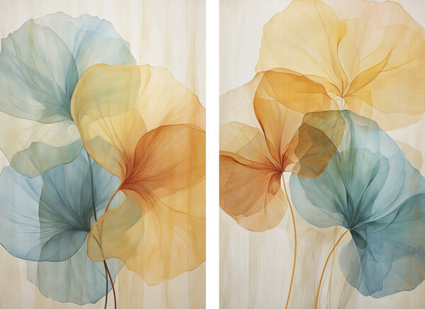Soft hues blend in harmonious display