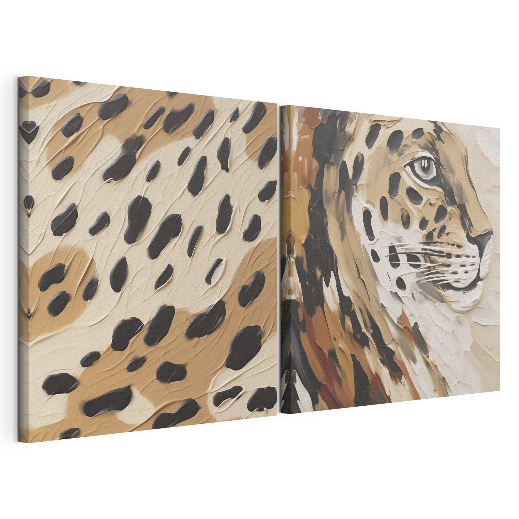 Captivating feline patterns in art