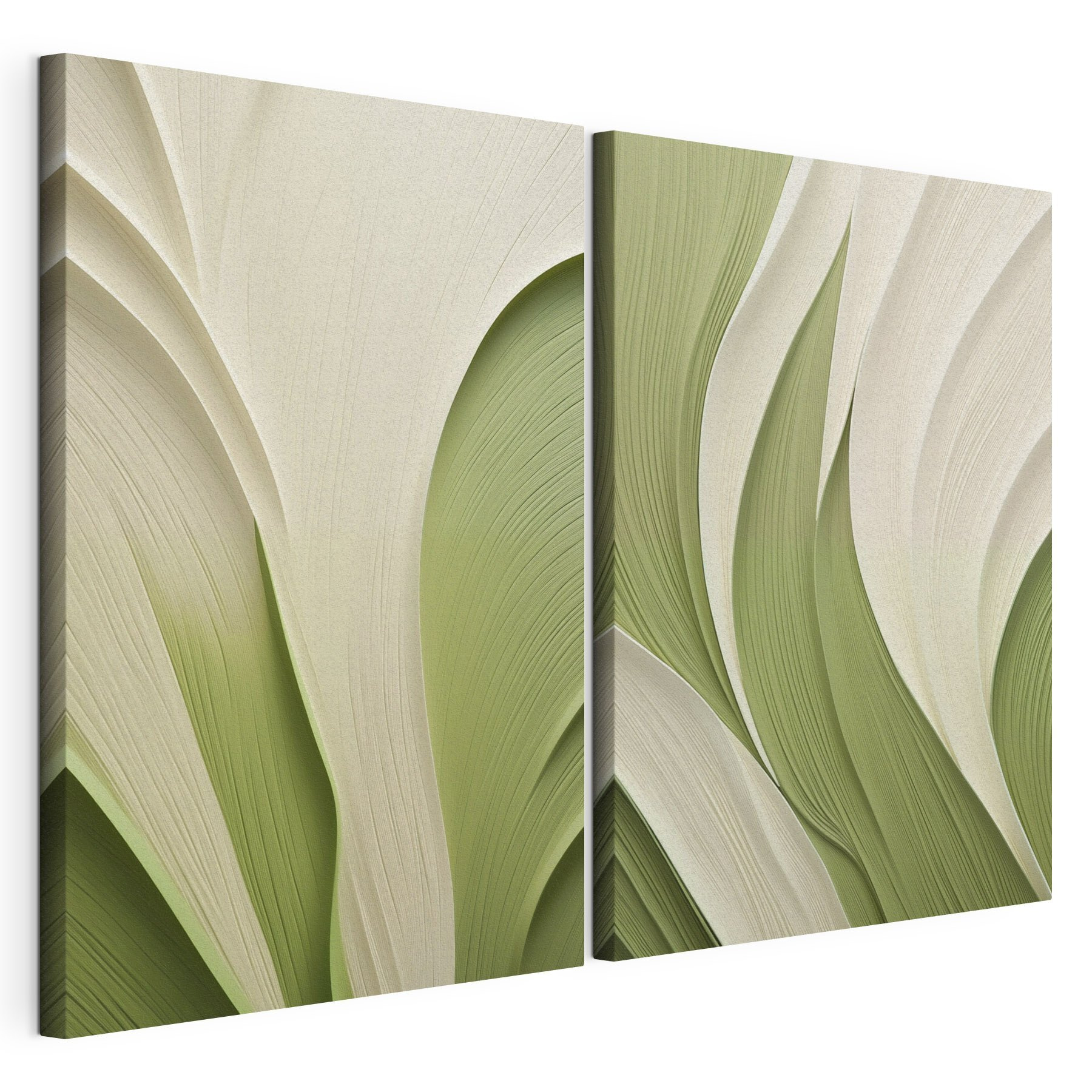 Flowing lines in soft colors