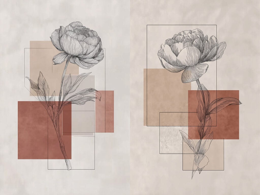 Drawing of a flower
