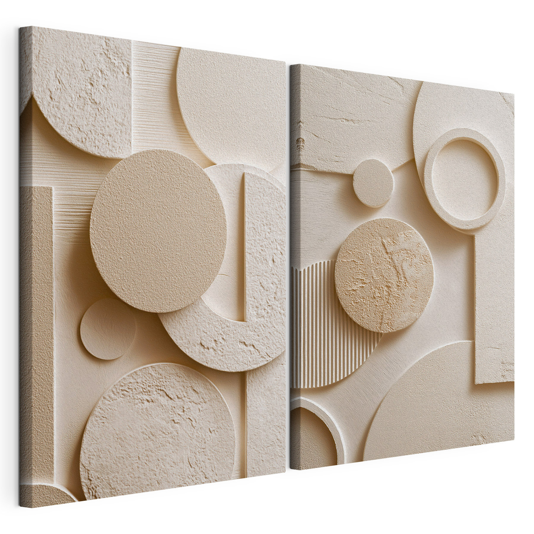 Collage of different shapes