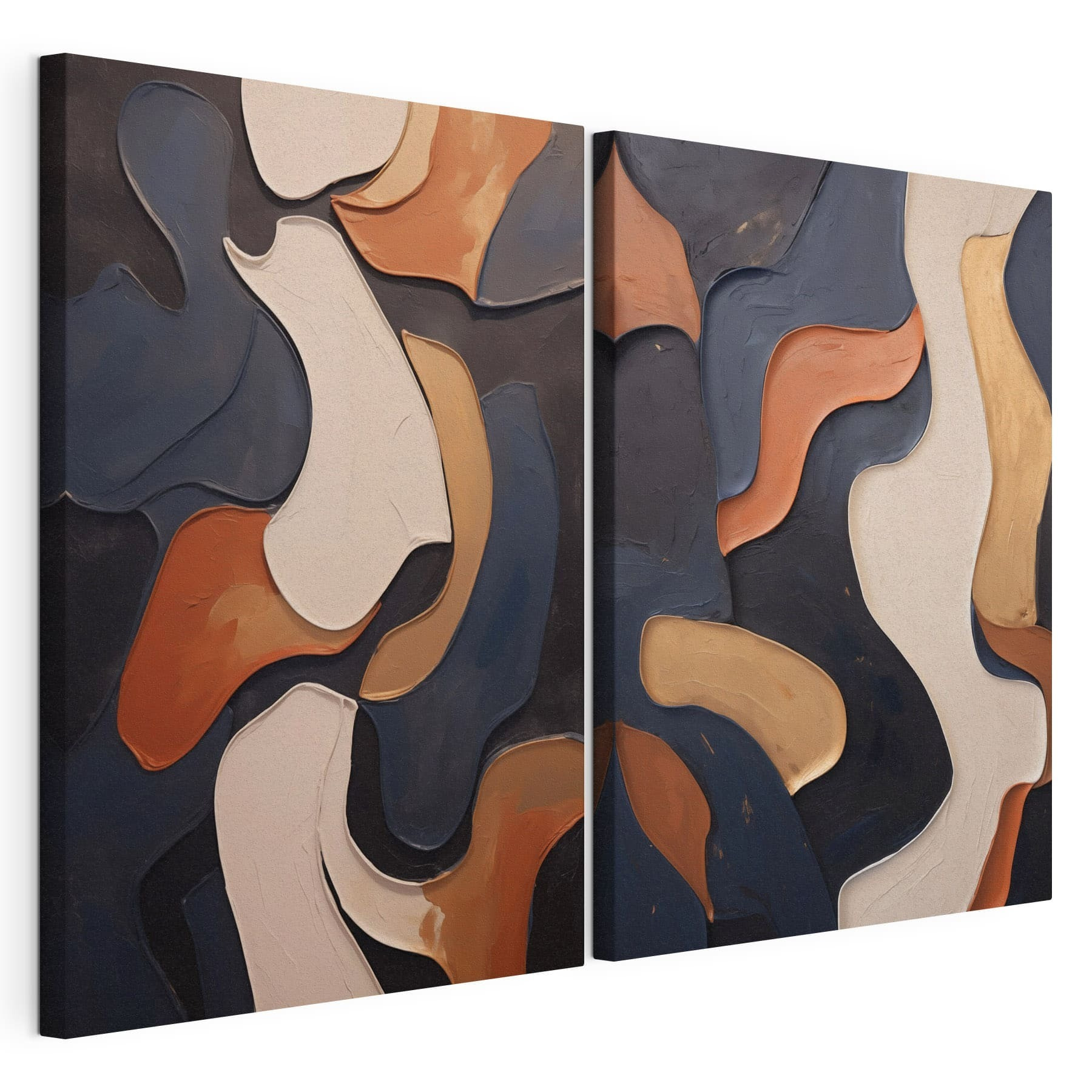 Collage of different colors of paint