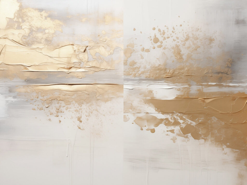 Delicate swirls of soft hues