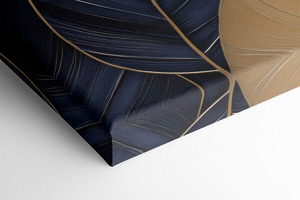 Elegant leaves in subtle tones