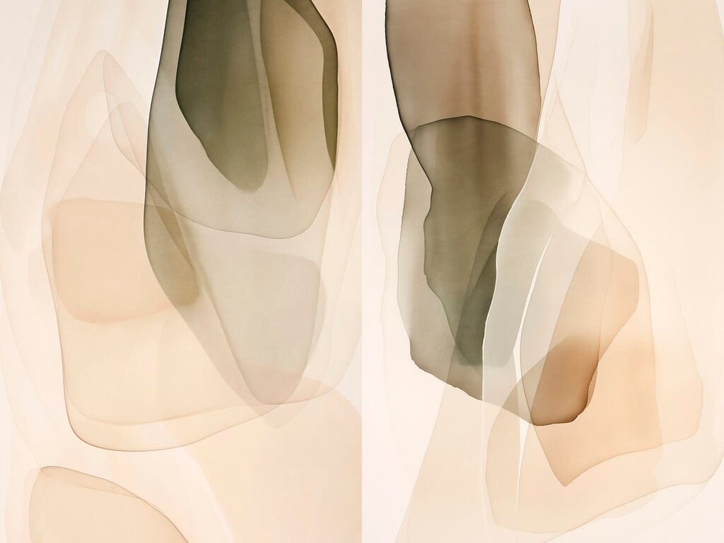 Delicate Layers of Soft Color