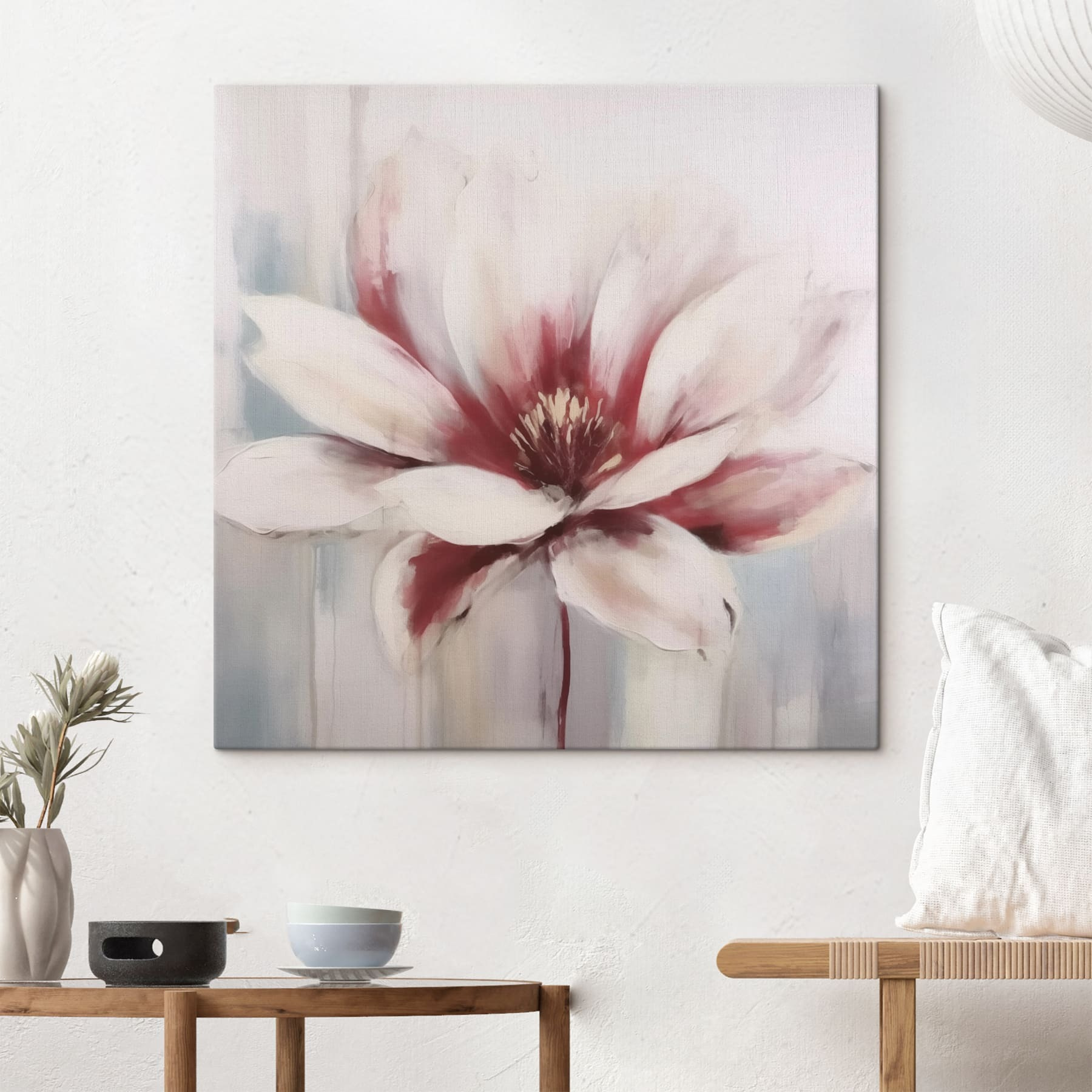 Peinture d'une fleur