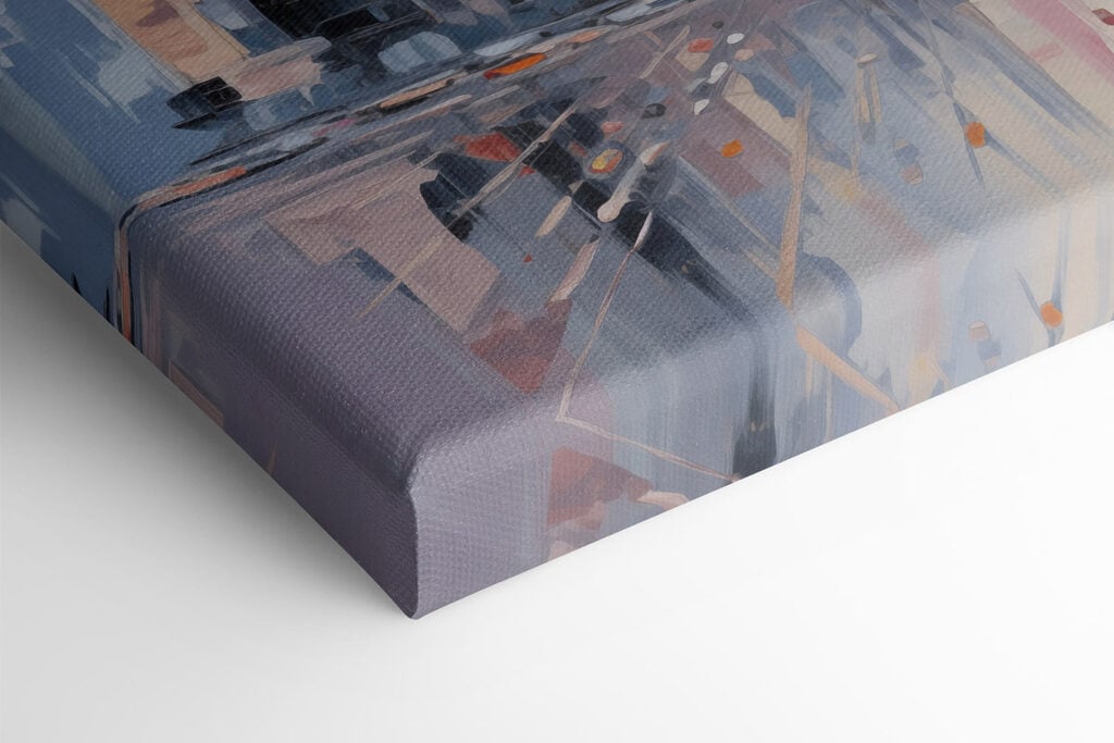 Painting of a city
