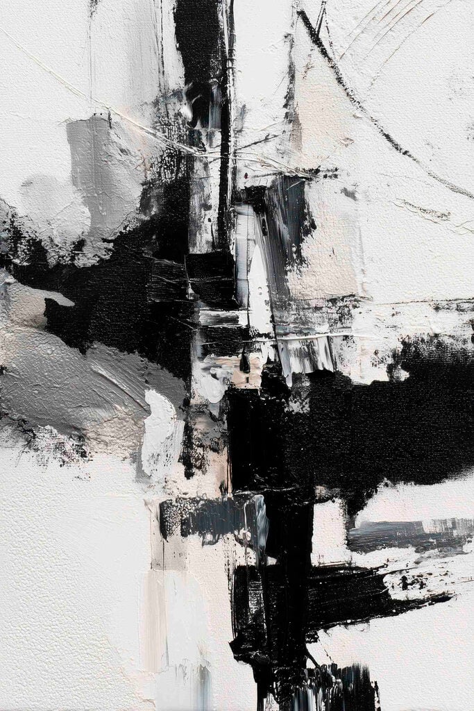 Black and white painting