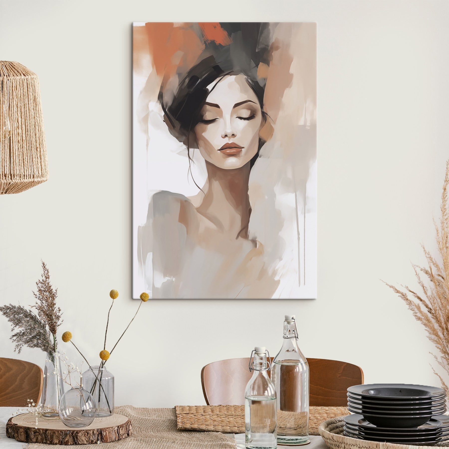 Serene beauty in elegant simplicity