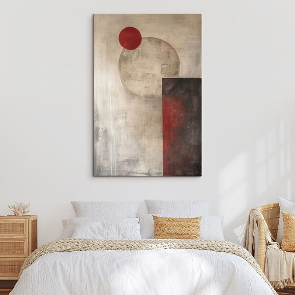 Tableaux Peinture de cercles et de carrés