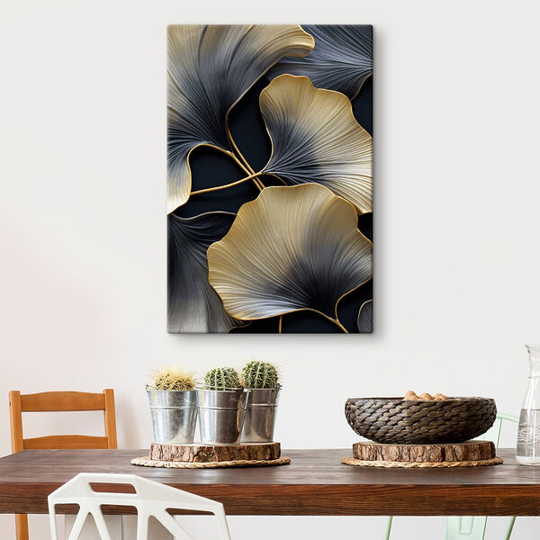 Tableaux Des feuilles élégantes aux détails subtils