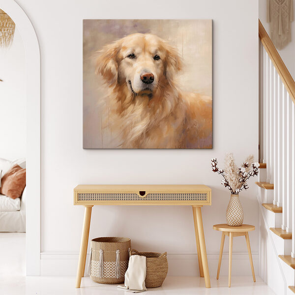 Tableaux Tableaux Un chiot joyeux au regard expressif (UGS : s48222)
