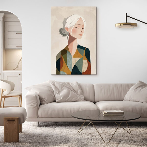 Tableaux Tableaux Une femme aux cheveux blancs (UGS : s49029)