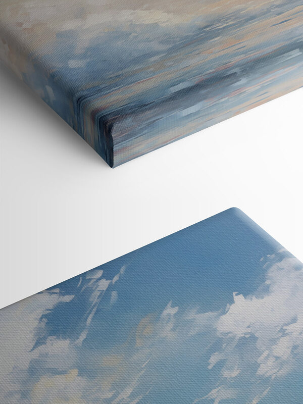 Blue sky with clouds