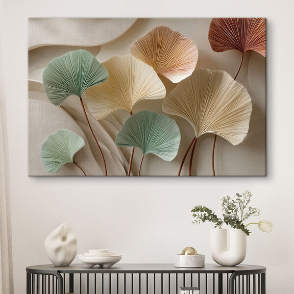 Tableaux Ensemble de feuilles colorées