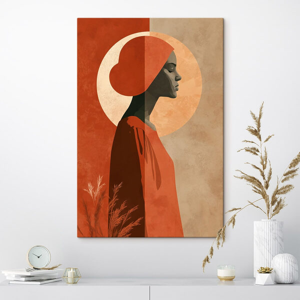 Tableaux Tableaux Une femme avec un chapeau (UGS : s49326)