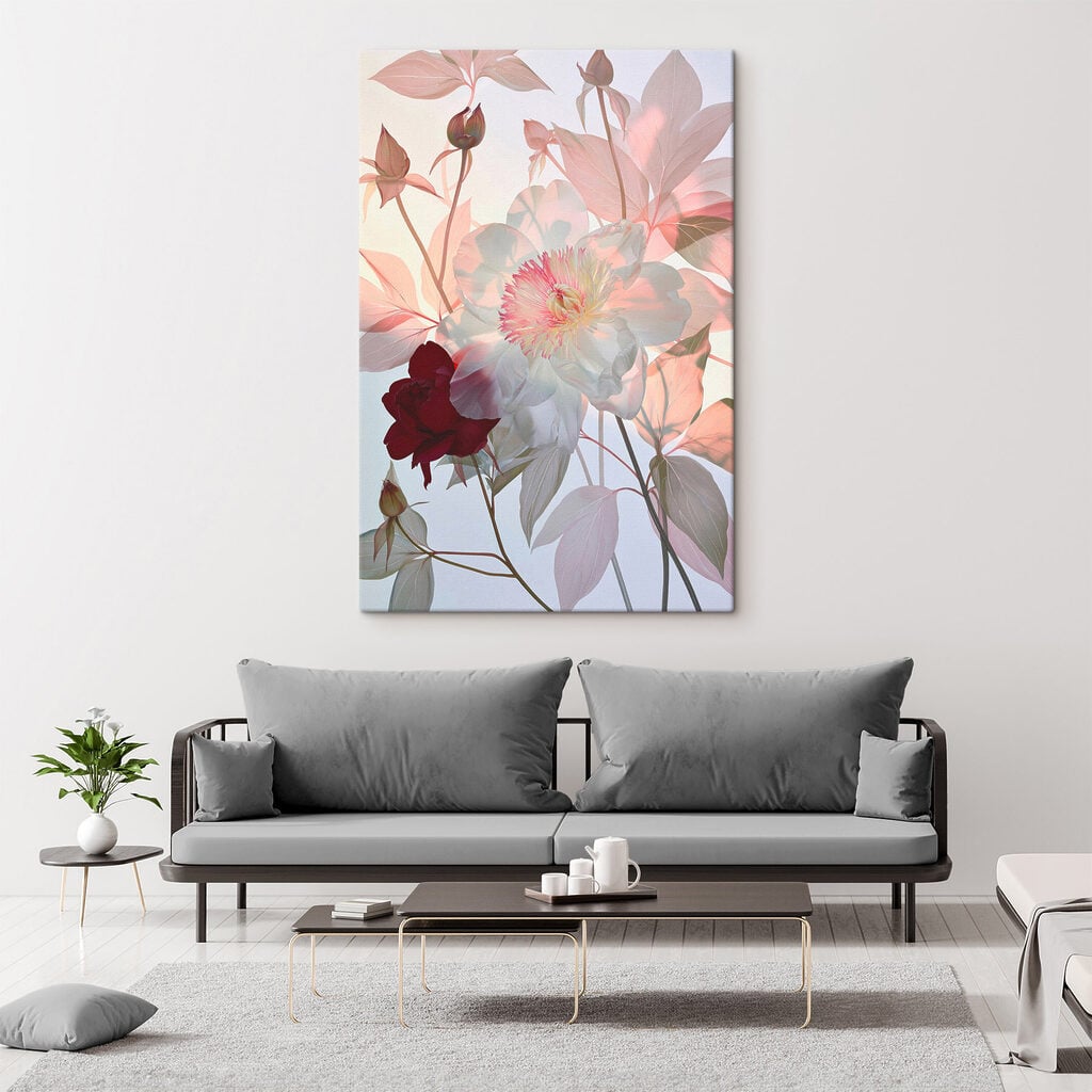 Delicate blooms with soft colors